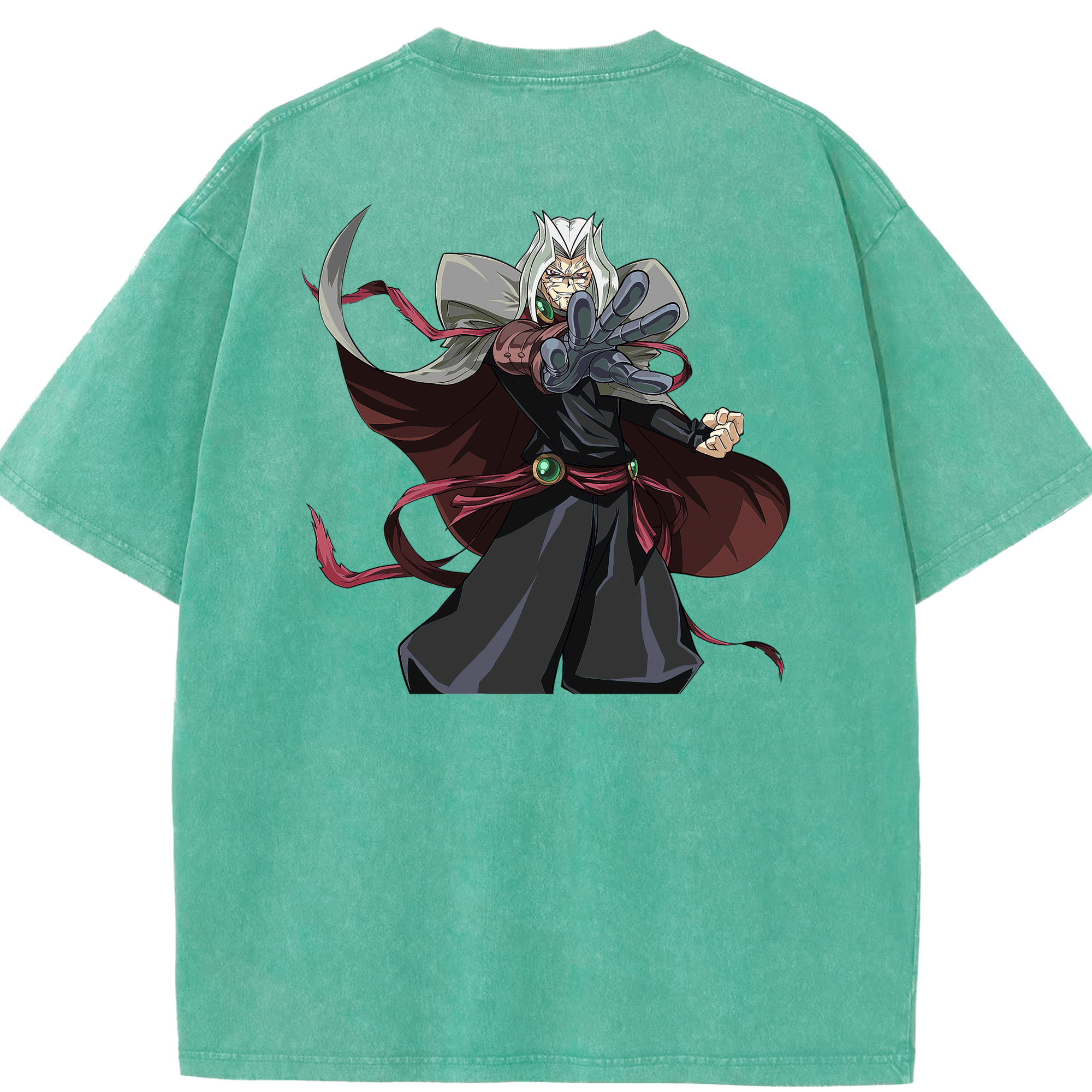 （画像用） 遊☆戯☆王 Yu-Gi-Oh! 綿100% ヴィンテージ風 半袖Tシャツ（背面プリント）